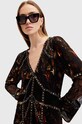 Одяг Сукня AllSaints BRYN W065DB чорний