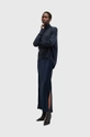 AllSaints vestito e maglione in cotone NEO maxi blu navy W080DB