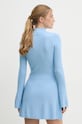 Odzież FROM FUTURE sukienka wełniana WRO02290 niebieski