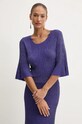 Karl Lagerfeld vestito violetto 246W1316