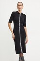 Karl Lagerfeld rochie negru 246W1320