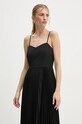 Theory rochie și pulover din amestec de lână negru O0805603