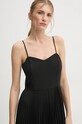 Theory rochie și pulover din amestec de lână O0805603 negru