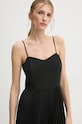 Theory rochie și pulover din amestec de lână O0805603 negru