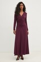 Pedro del Hierro sukienka 6198621 bordowy AW24