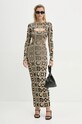 Nanushka sukienka ONIKA NW24PFBS23799 beżowy AW24