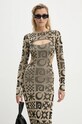 Nanushka sukienka ONIKA NW24PFBS23799 beżowy