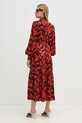 Φόρεμα DIANE VON FURSTENBERG DVFDL3S054 κόκκινο AW24