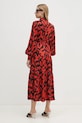 DIANE VON FURSTENBERG rochie DVFDL3S054 rosu AW24