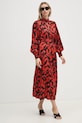 Îmbrăcăminte DIANE VON FURSTENBERG rochie DVFDL3S054 rosu