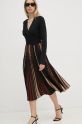 Îmbrăcăminte DIANE VON FURSTENBERG rochie DVFDR3S007 negru