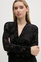 DIANE VON FURSTENBERG rochie negru DVFDW3S011