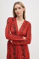 Šaty DIANE VON FURSTENBERG červená DVFDW3S019