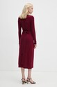 Îmbrăcăminte DIANE VON FURSTENBERG rochie din lana DVFMR43E00 burgundia