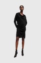 AllSaints rochie AMEI DRESS W022DB negru