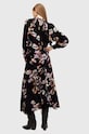 AllSaints sukienka JESSICA DRESS czarny W033DB