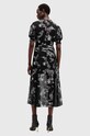 AllSaints rochie LAVERNA DRESS negru W037DB
