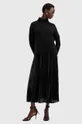 AllSaints vestito e maglione SPARK DRESS midi nero W082DB