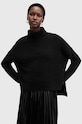 AllSaints rochie si pulover SPARK DRESS negru W082DB