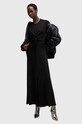 AllSaints rochie XYLIA DRESS W095DB negru
