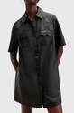 Odzież AllSaints sukienka skórzana ROCK DRESS W287DB czarny