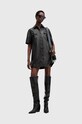 AllSaints sukienka skórzana ROCK DRESS W287DB