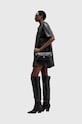 AllSaints vestito in pelle ROCK DRESS W287DB