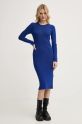 G-Star Raw rochie D25228.D767 albastru AW24