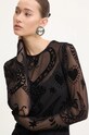Сукня Never Fully Dressed Swallow Romance Soho NFDDR1571 чорний AW24