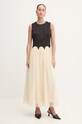 Платье Never Fully Dressed Monika Dress NFDDR1639 чёрный AW24
