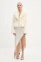 By Malene Birger sukienka LAYNEE Q70365019 beżowy AW24