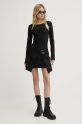 Φόρεμα Heliot Emil AW24.W.11.065.BLK01 μαύρο AW24