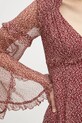 Шёлковое платье Weekend Max Mara 2425226013600 бордо