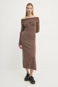 Hollister Co. rochie rotund maro KI359.4343.440