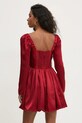 Odzież Abercrombie & Fitch sukienka KI159.5085.501 czerwony