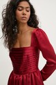 Abercrombie & Fitch sukienka czerwony KI159.5085.501