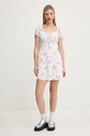 Šaty Hollister Co. KI359.2121.108 biela AW24