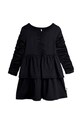 Mini Rodini sukienka dziecięca 2465011099 czarny AW24