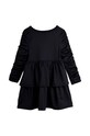 Dziewczynka Mini Rodini sukienka dziecięca 2465011099 czarny