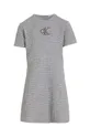 Детское платье Calvin Klein Jeans IG0IG02585.9BYH.116 серый AW24