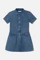 Dievčenské rifľové šaty Tommy Hilfiger rifľovina modrá KG0KG08026.9BYH.128.176