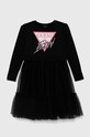 Guess sukienka dziecięca J4YK06.KB8R0.9BYH czarny AW24