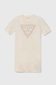 Guess sukienka dziecięca J4YK18.Z2NQ2.9BYH beżowy AW24