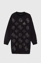 Παιδικό φόρεμα Guess J4YK19.KA6V4.9BYH μαύρο AW24
