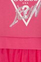 Dziewczynka Guess sukienka bawełniana dziecięca K4YK09.KB8R0.9BYH różowy