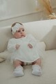 Jamiks vestito neonato GIZA GIZA.Sukienka.JZH102 bianco