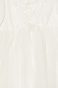 Jamiks vestito neonato GIZA bianco GIZA.Sukienka.JZH102