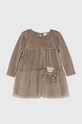 Дитяча сукня Jamiks LISBETH LISBETH.Sukienka.JZH094 бежевий AW24