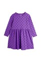 Детское платье Mini Rodini длинный фиолетовой 2475011145