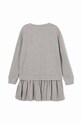 Dziewczynka Desigual sukienka bawełniana dziecięca 24WGVK01 szary